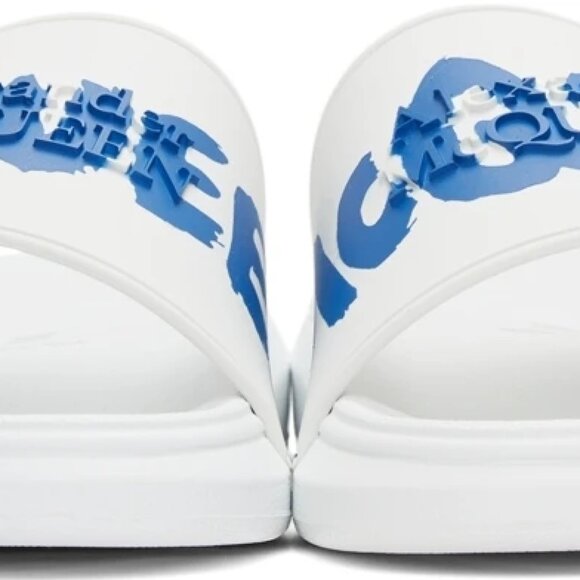 New ALEXANDER MCQUEEN Graffiti Logo Slides main image 6